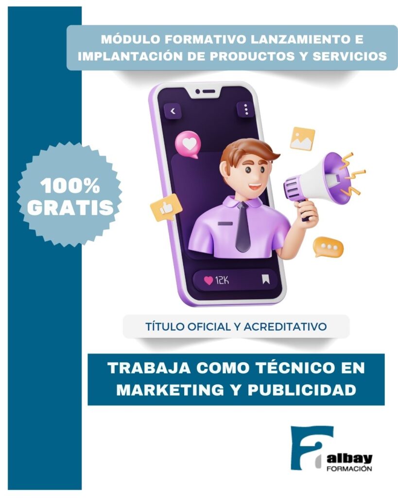 módulo formativo Lanzamiento e implantación de productos y servicios